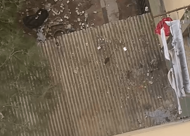 Imagen del patio aledaño al edificio / TA